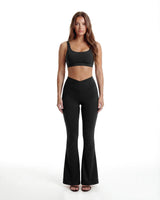 V Waist Flare Leggings