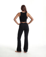 V Waist Flare Leggings