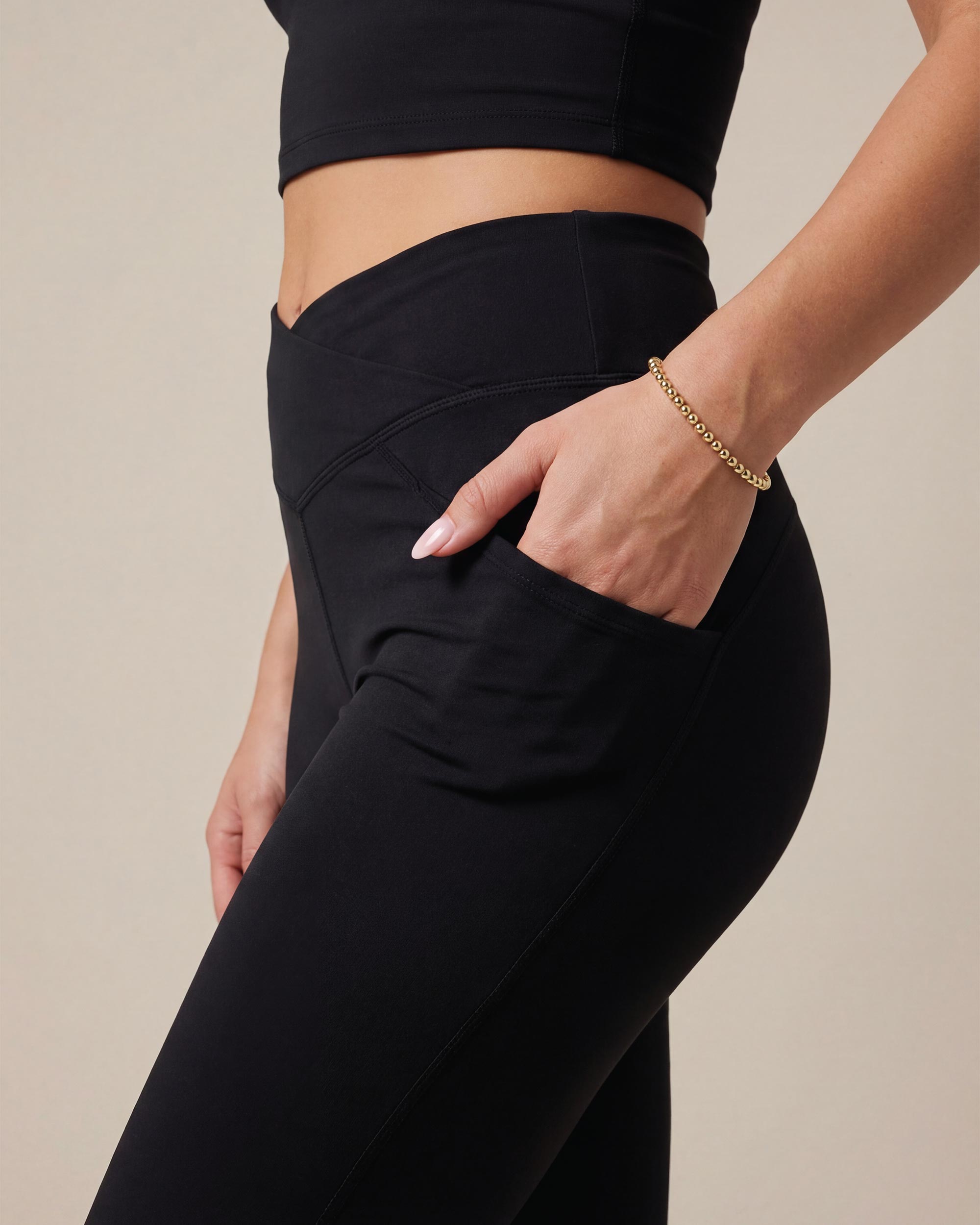 V Waist Leggings