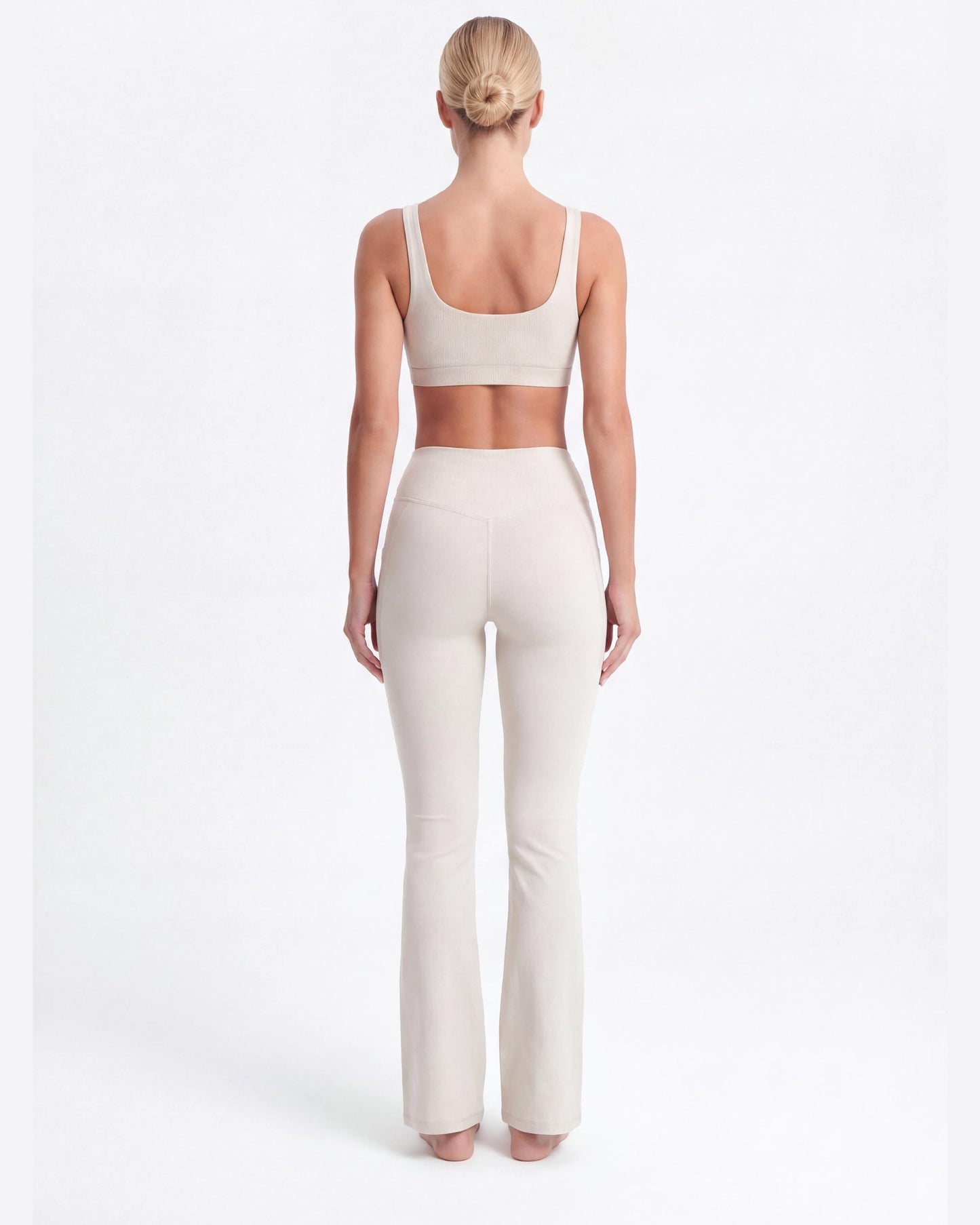 V Waist Flare Leggings