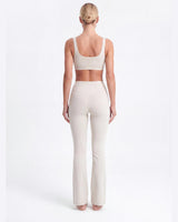 V Waist Flare Leggings