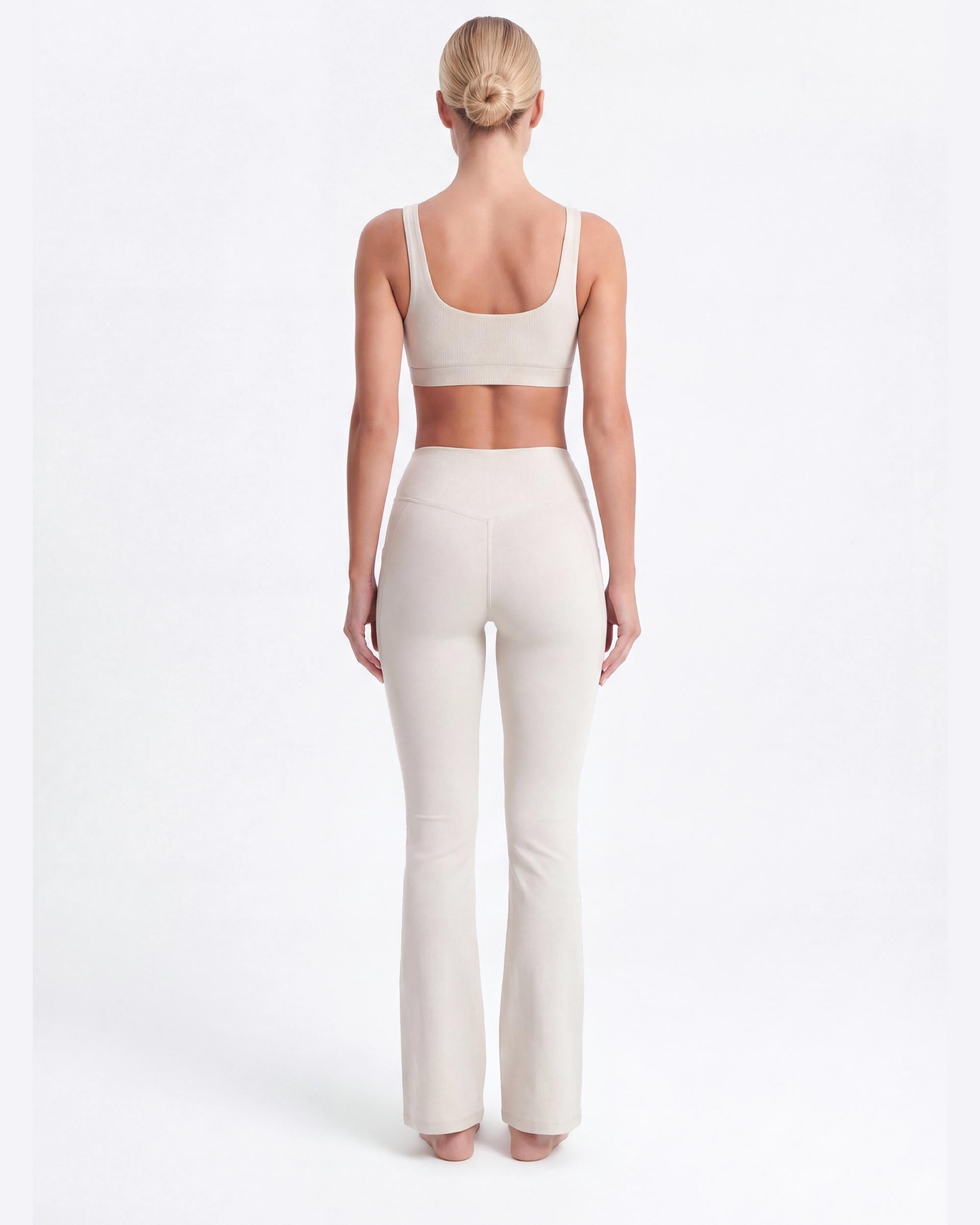 V Waist Flare Leggings