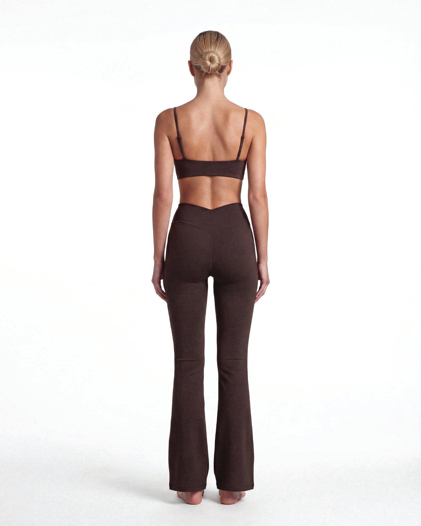V Waist Flare Leggings