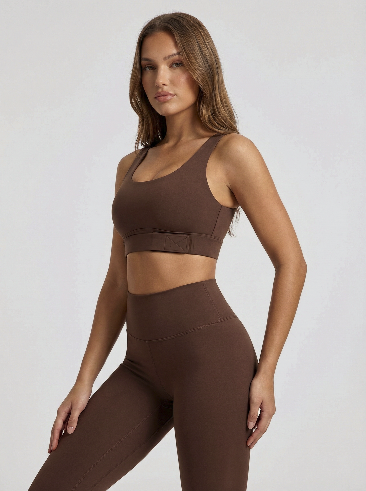 Lolacurve Adjustable Racerback Support Sports Black Bra