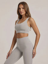 Lolacurve Adjustable Racerback Support Sports Dark Grey Bra