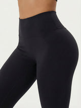 Lolacurve High-Rise Cheeky Black Leggings