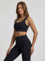 Lolacurve Adjustable Racerback Support Sports Avocado Green Bra