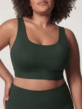 Lolacurve Adjustable Racerback Support Sports Teal Plus Size Bra