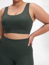 Lolacurve High-Rise Cheeky  Plus Size Teal Leggings