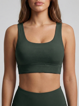 Lolacurve Adjustable Racerback Support Sports Teal Bra