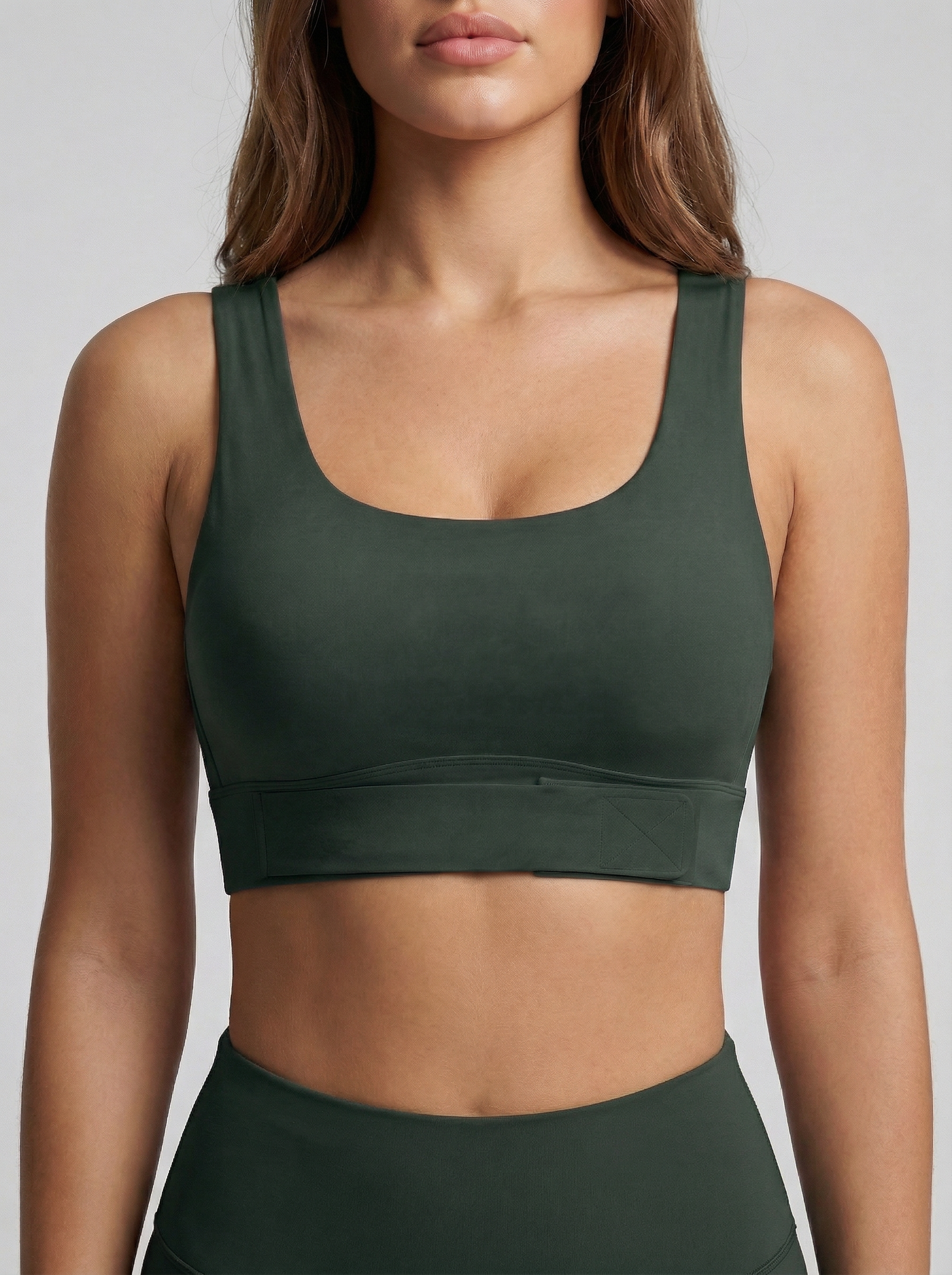 Lolacurve Adjustable Racerback Support Sports Teal Bra