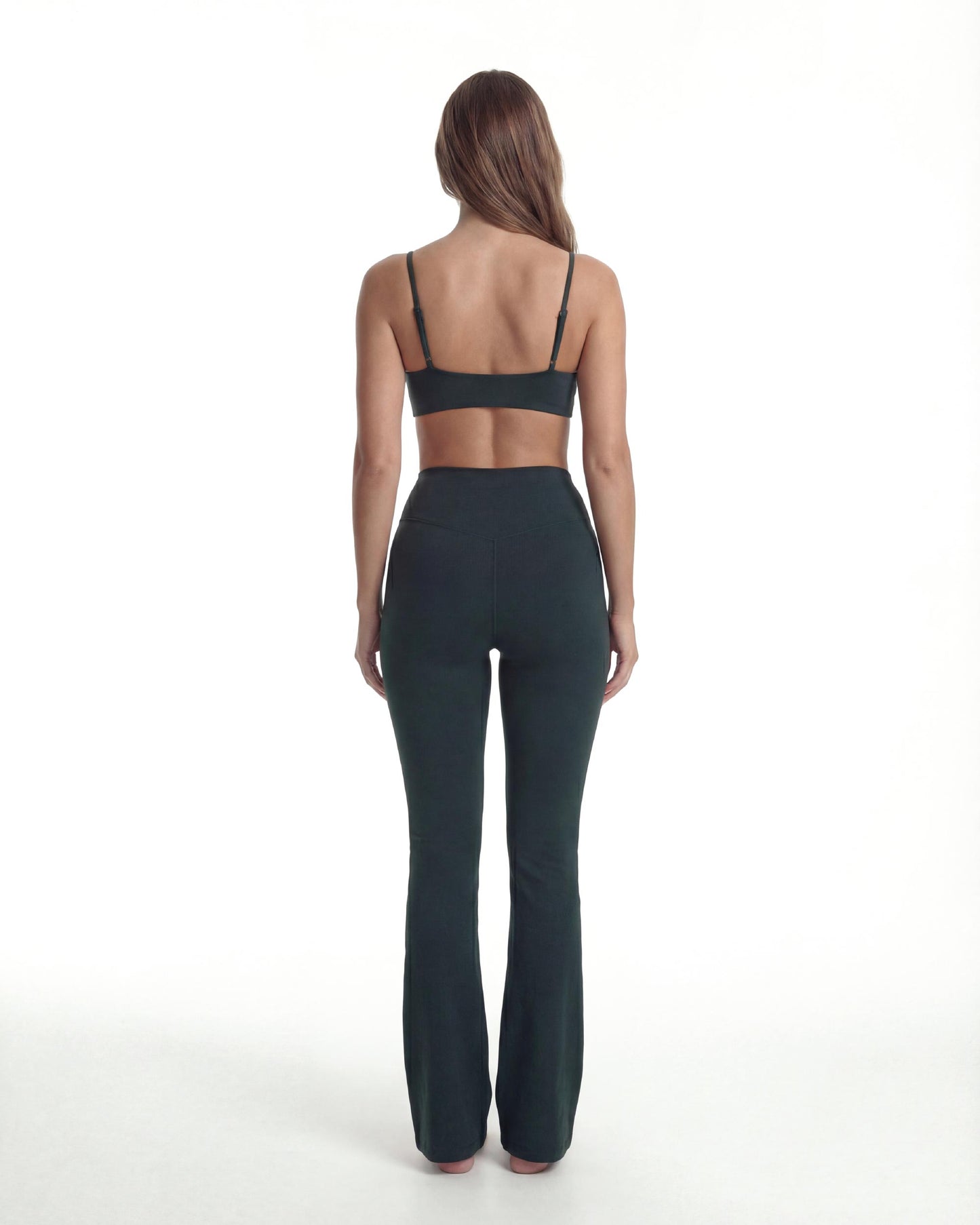 V Waist Flare Leggings