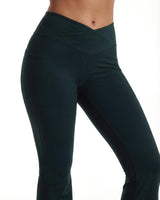V Waist Flare Leggings